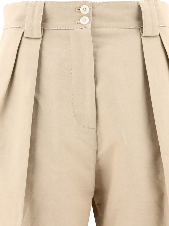 Ines De La Fressange Odette Shorts - Beige | 0feebfc2a158d0fc07d419ef4e8f36a33e429f4f