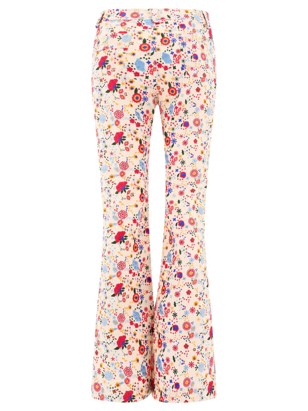 Ines De La Fressange Charlotte Trousers - White | 68dff18b8f10e298487998def2219abfd8e46e83