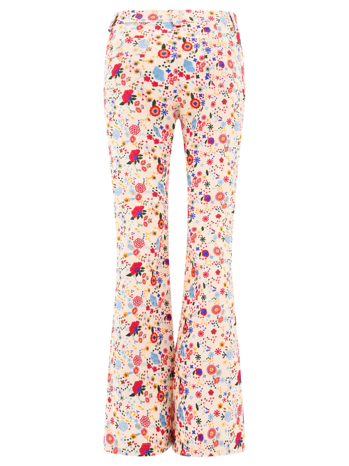 Ines De La Fressange Charlotte Trousers - White | 68dff18b8f10e298487998def2219abfd8e46e83