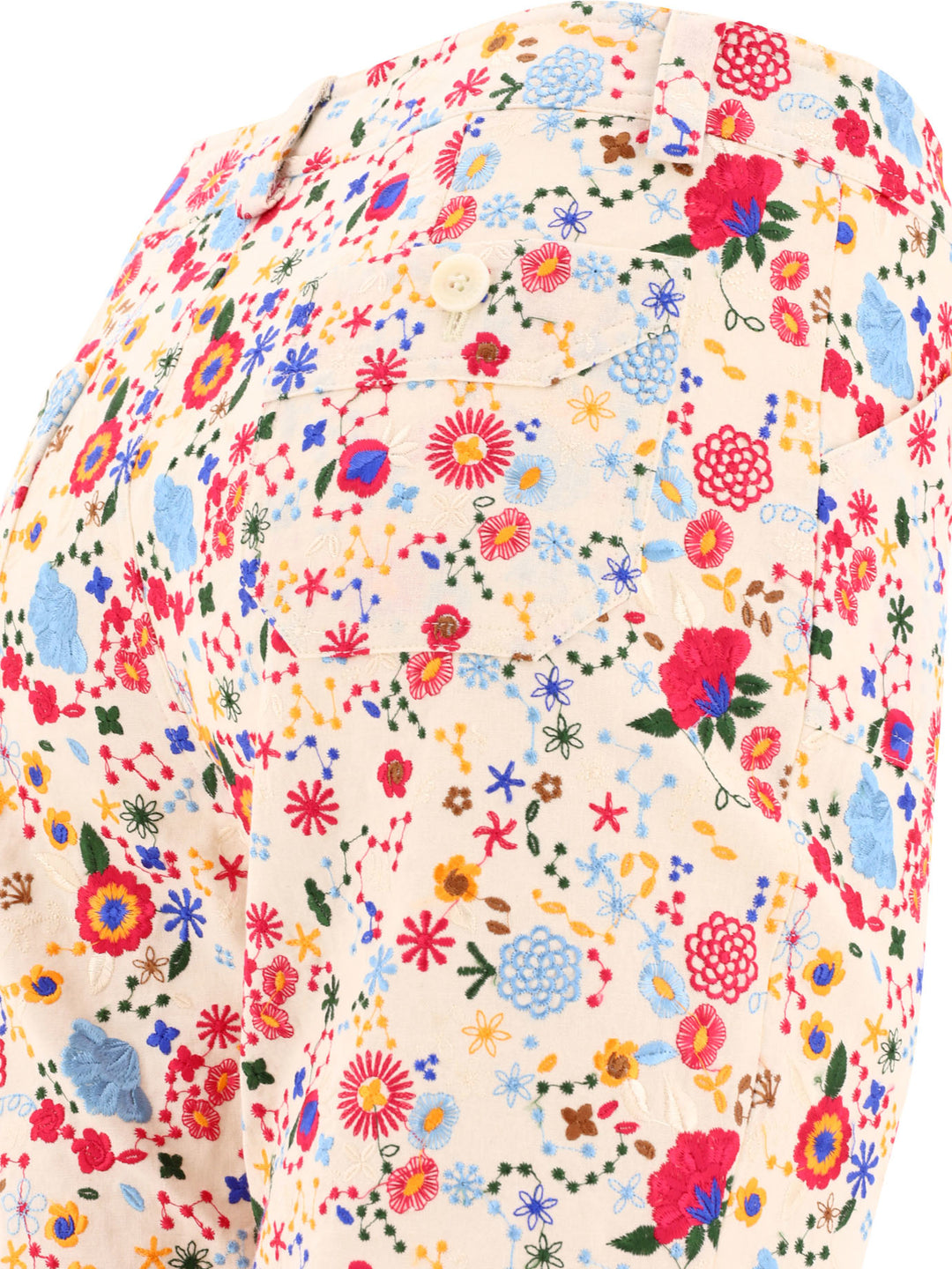 Ines De La Fressange Charlotte Trousers - White | 95a83c7597b4f8e5523740ef51f7dd56d097cf6f