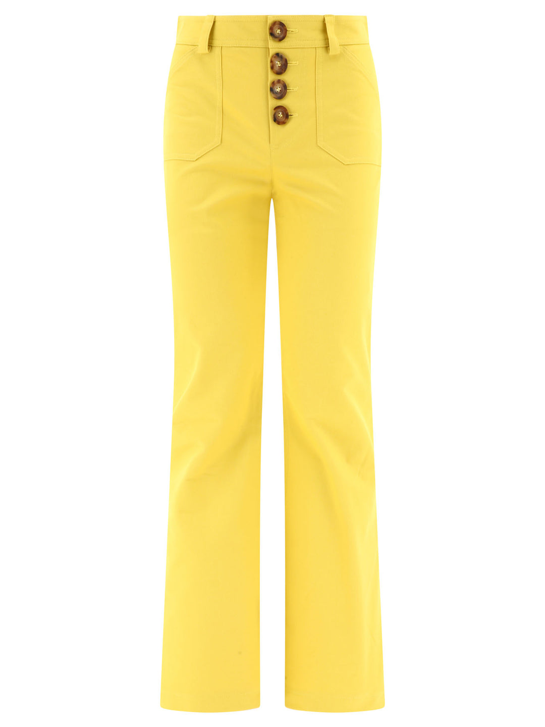 Ines De La Fressange Charlotte Trousers - Yellow | 8fc6d7abfe8a2bd90223ff914bfaf75a7db9a3ae