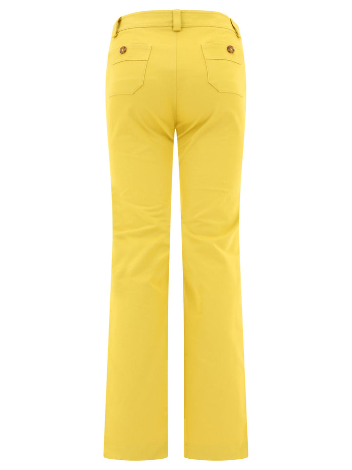 Ines De La Fressange Charlotte Trousers - Yellow | c71d17722db376ddc462e4d5c48901aff85c088f