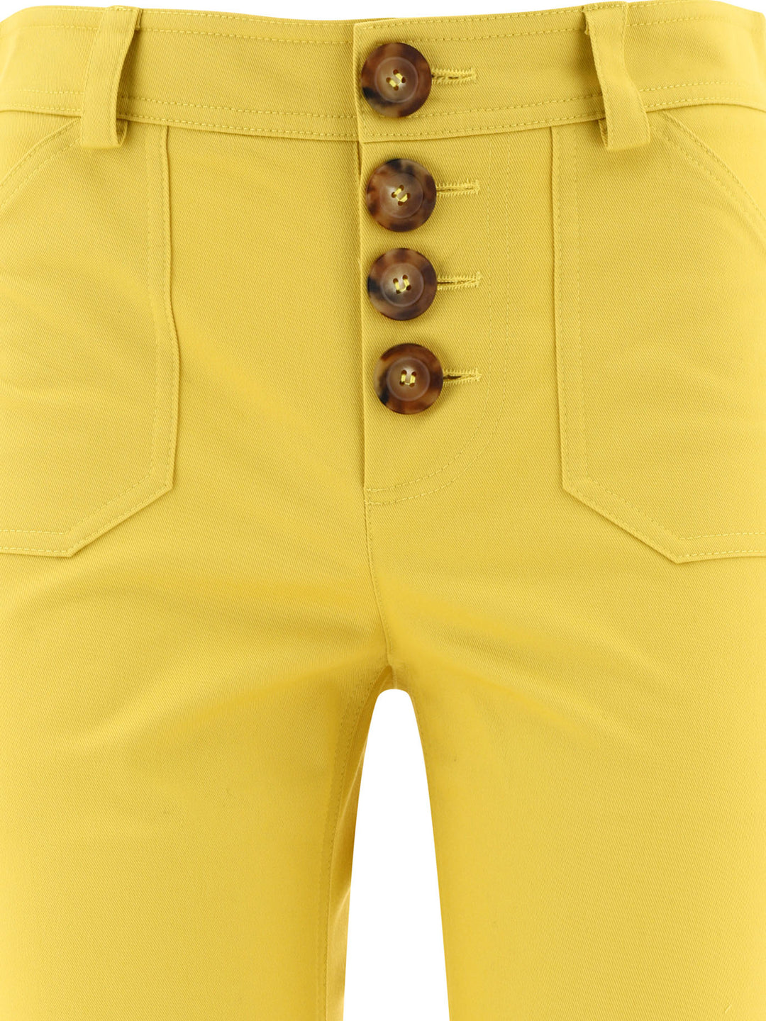 Ines De La Fressange Charlotte Trousers - Yellow | fb779ce3679d8fce53f5aba104be33b5679ddbd0
