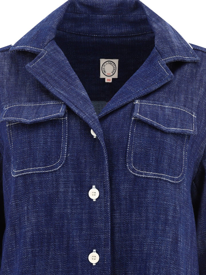 Ines De La Fressange Evana Shirts - Blue | a38e2e462c913647bd665f674f915f88f6d7d8f8