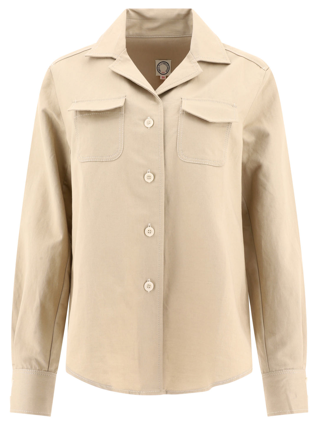 Ines De La Fressange Evana Shirts - Beige | 77e2b2841f67747c3e3ee4083188cfcd24b0b457