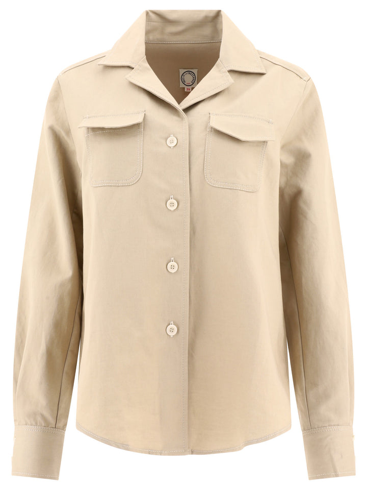 Ines De La Fressange Evana Shirts - Beige | 77e2b2841f67747c3e3ee4083188cfcd24b0b457