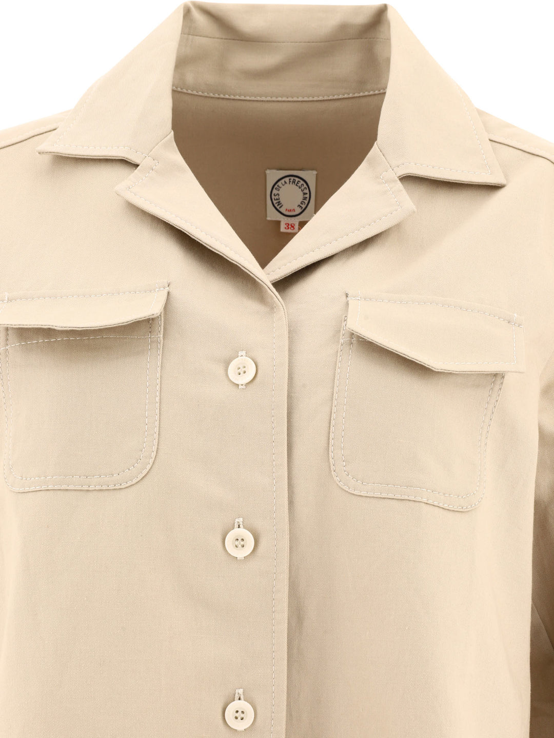 Ines De La Fressange Evana Shirts - Beige | bb45906604e5f6954069e2d6b60af0c3ce59a748