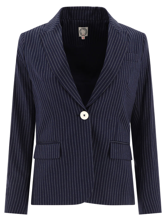 Nicoletta Jackets And Coats Blue