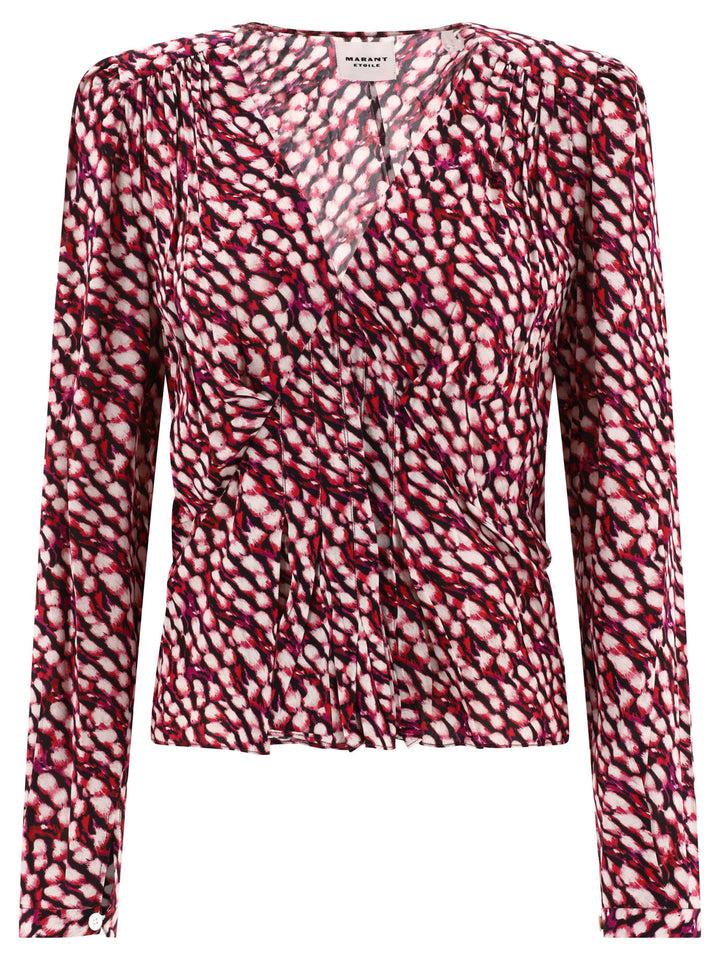 Marant ÉToile Eddy Shirts - Fuchsia | 3e18071505e7cf43d6a151cb8a119ad30a3e00d3