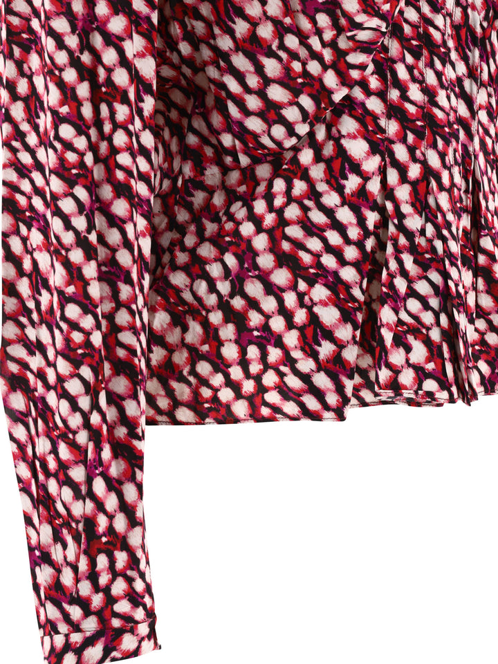 Marant ÉToile Eddy Shirts - Fuchsia | 8a504588af01cbb1dea93d6c7db549b1e5592c53