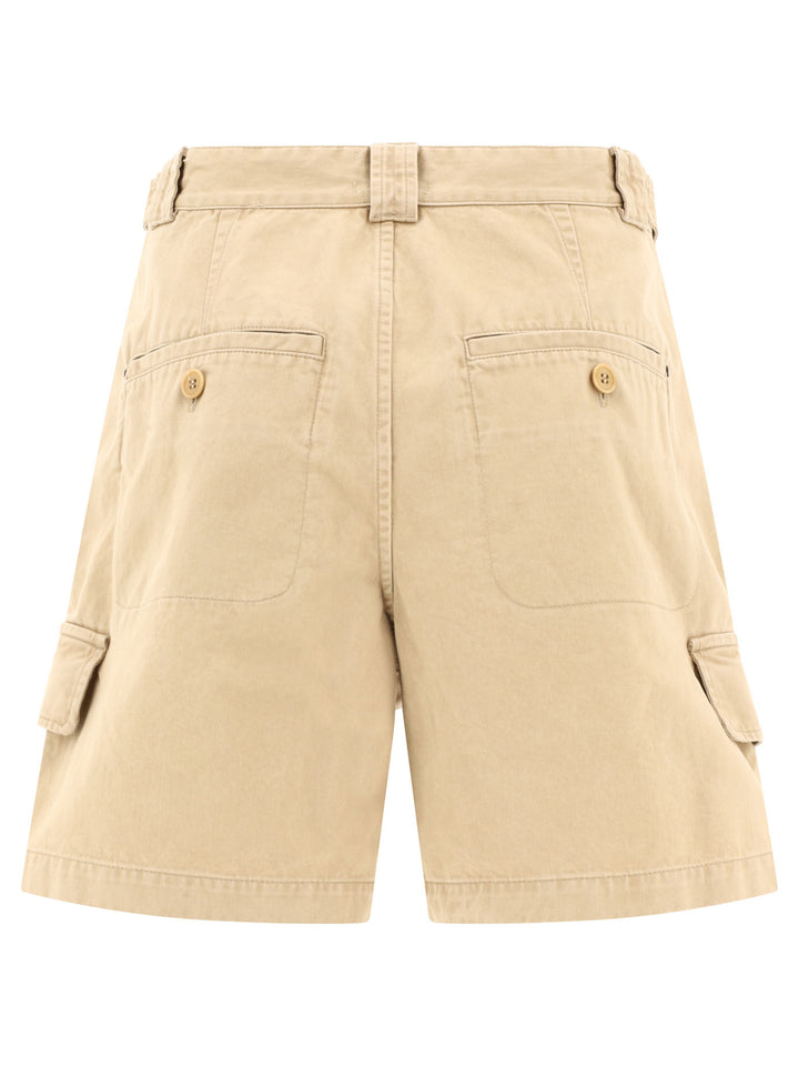 Isabel Marant Lisette Shorts - Beige | 913dde9d2f836464b3bab6b64f4022315af0ffb0