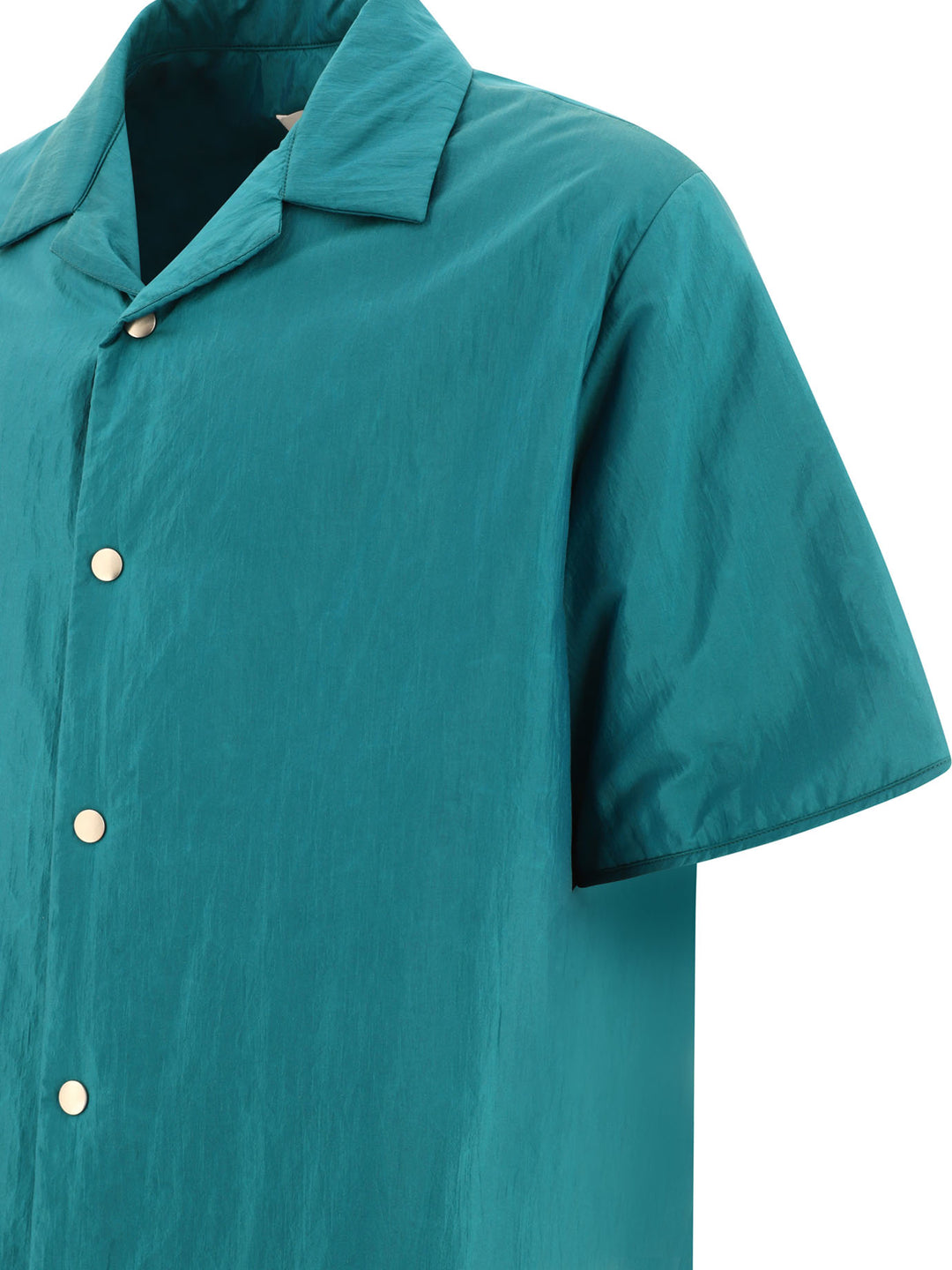 Jil Sander Nylon Overshirt Jackets and Coats - Green | 50afb178d952ddee53f163713fcdc1440eb4150c