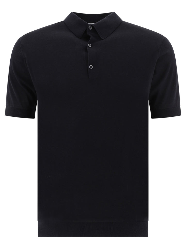 John Smedley Adrian Polo shirts - Black | 4ccbc5233c3aa22f9282261c8afb4b9d2bc8bacc