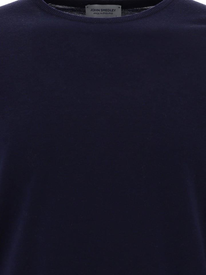 John Smedley Marcus Knitwear - Blue | 0bd54f9954102ad50a069742ee0870fb22cc25b2