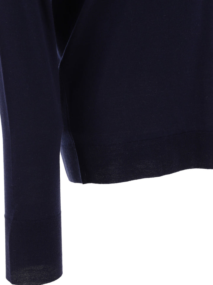 John Smedley Marcus Knitwear - Blue | afa6d86a1647e514f6598fc18f1d5045d454bdb5