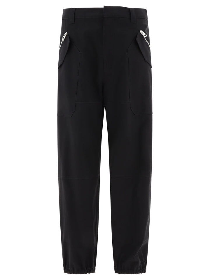 Loewe Cotton Cargo Trousers - Black | 6a4844530d8c1519e17f25f8d72ebd9ec976faa4