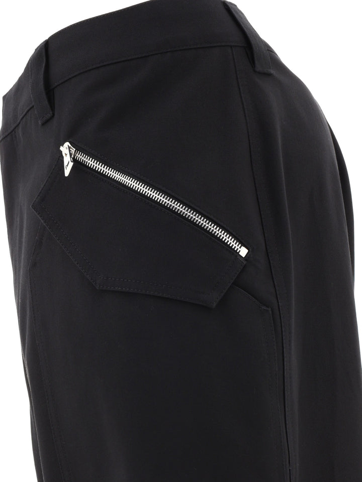 Loewe Cotton Cargo Trousers - Black | 9fd66dbb5d2a90d478c5818d9910f831de3daf53