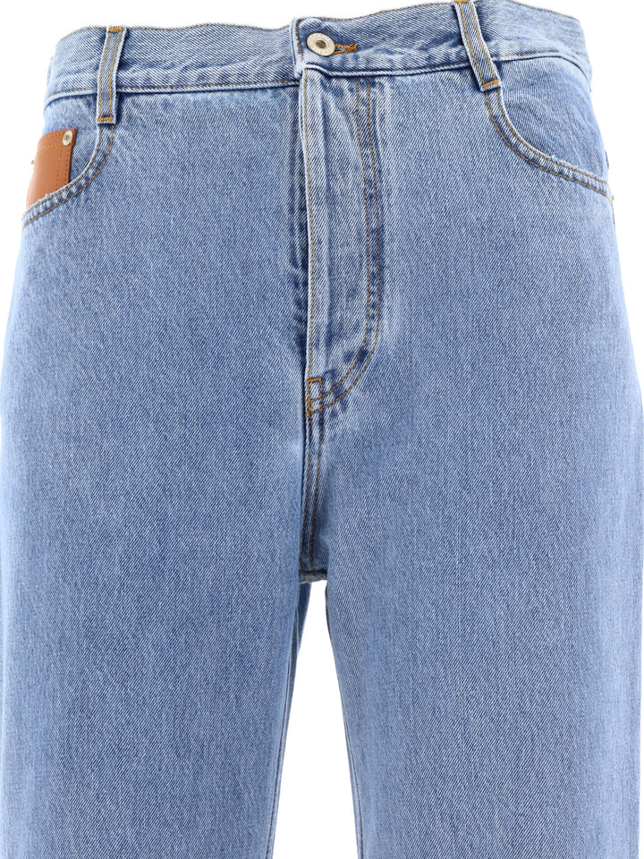 Loewe Fisherman Turn-Up Jeans - Light blue | c458c1e5ff1197e0c4fb7dc5210c05683e03157e