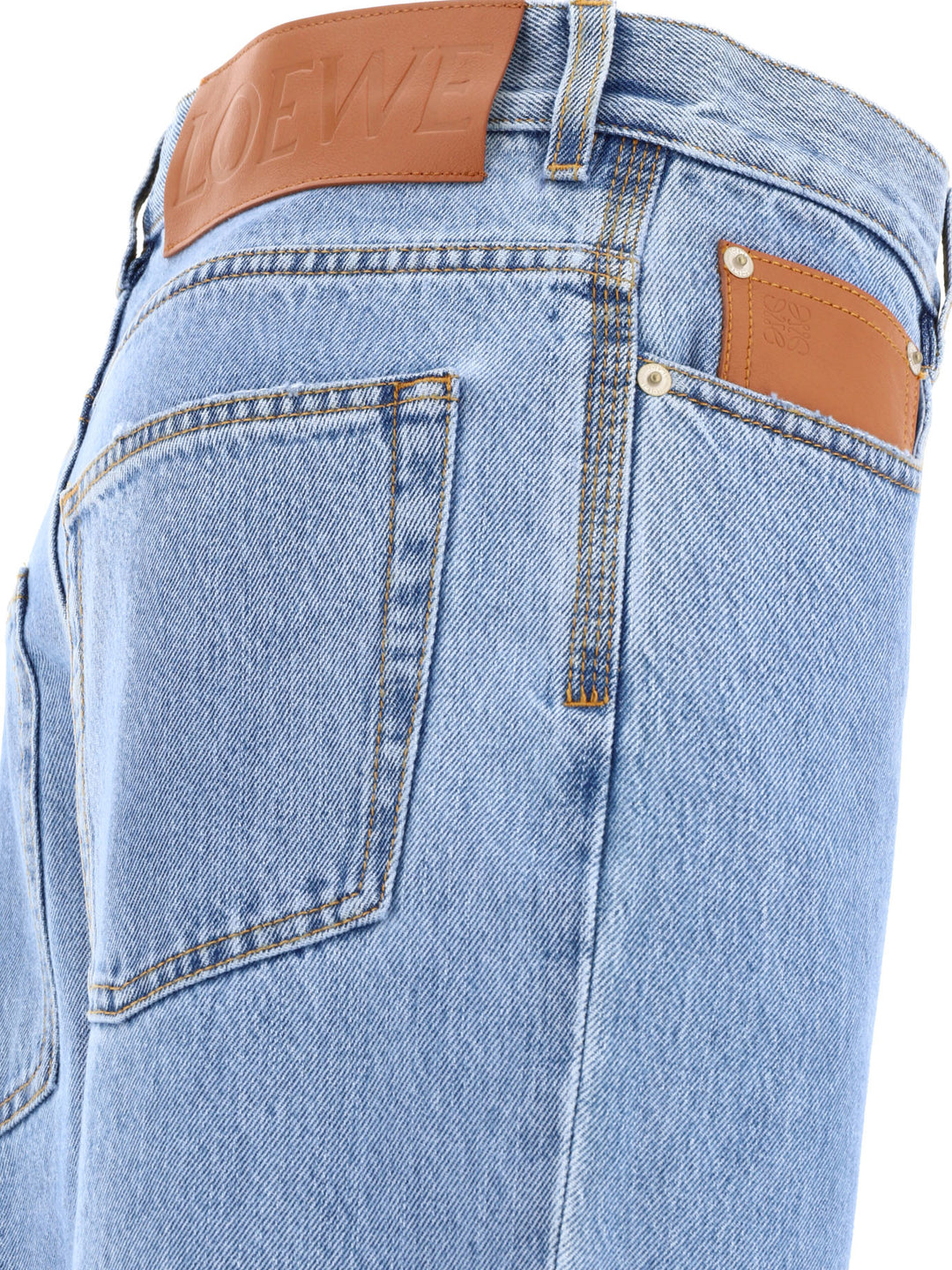 Loewe Fisherman Turn-Up Jeans - Light blue | 3fa004ce6638af6303da8d7aa2ffa34b14b78d4f