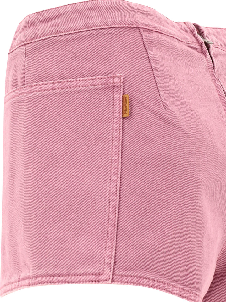 Max Mara Alibi Shorts - Purple | 7f3193f7305fc2ed6c3542e56f09d7dd6e26c8b2
