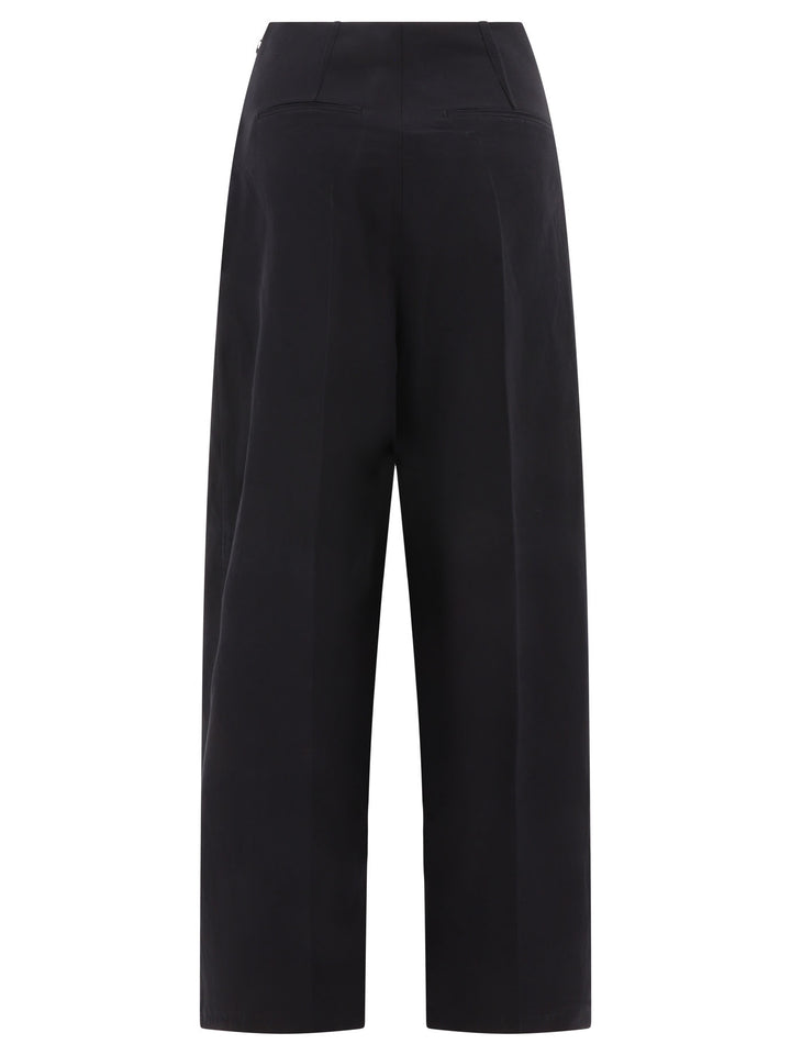 Max Mara Sportmax Crasso Trousers - Black | 75b50de92788fe7096114937081bebf63e021707
