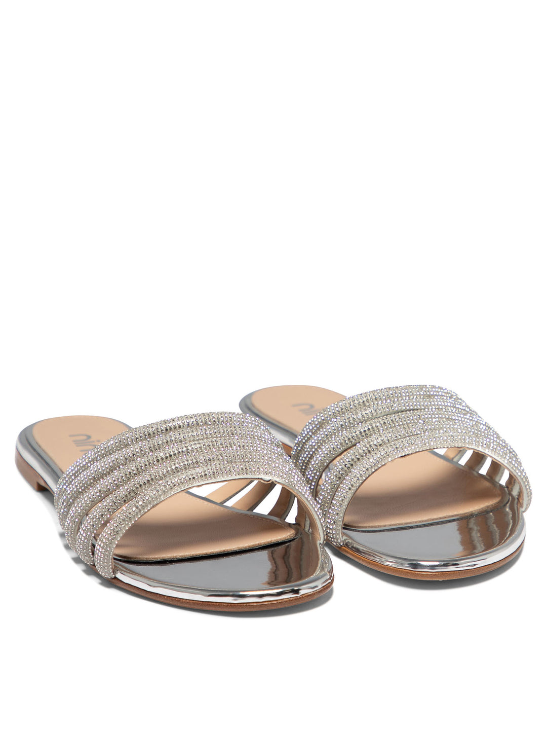 Ninalilou Elisa 101 Sandals - Silver | 234ce8a5efbb16ed1c46ef17f7d66e727645fb07