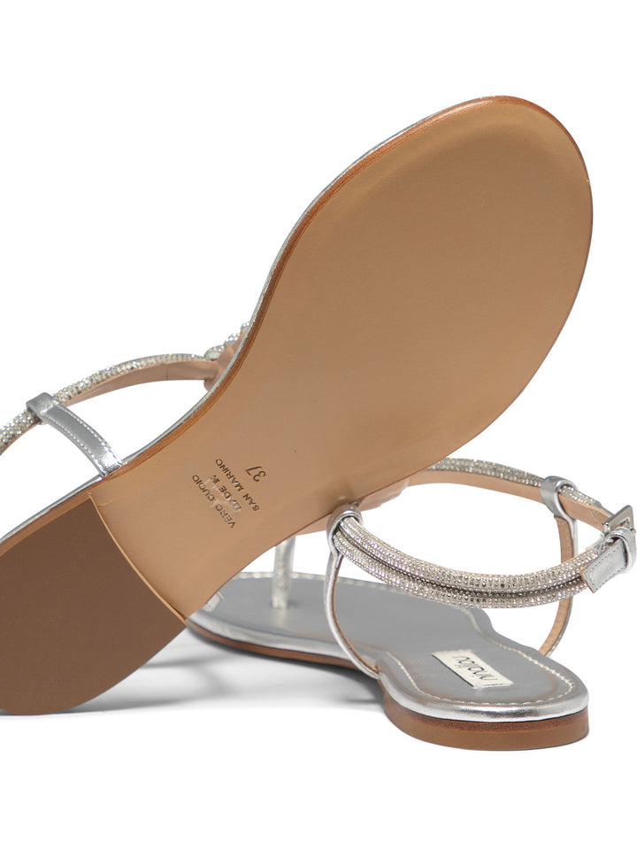 Ninalilou Elisa 111 Sandals - Silver | 125e4be033efb2c2de2f786918ecd173932631a6