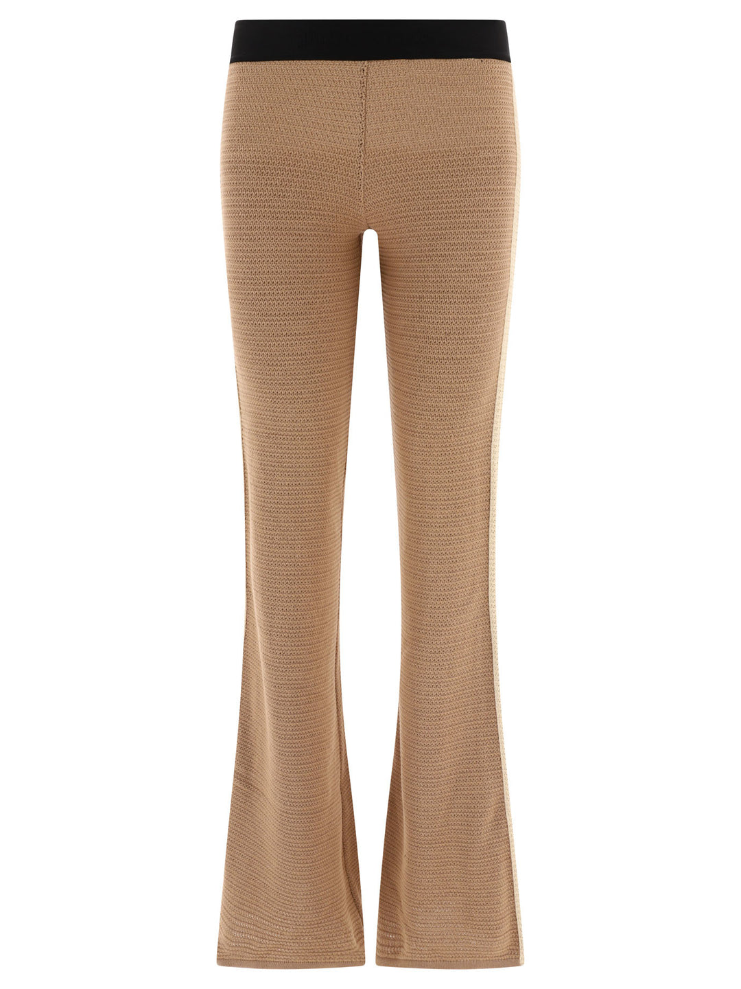 Palm Angels Logo Tape Trousers - Beige | bd8d49f784983059d9e399a5ae0602651ec26d4a