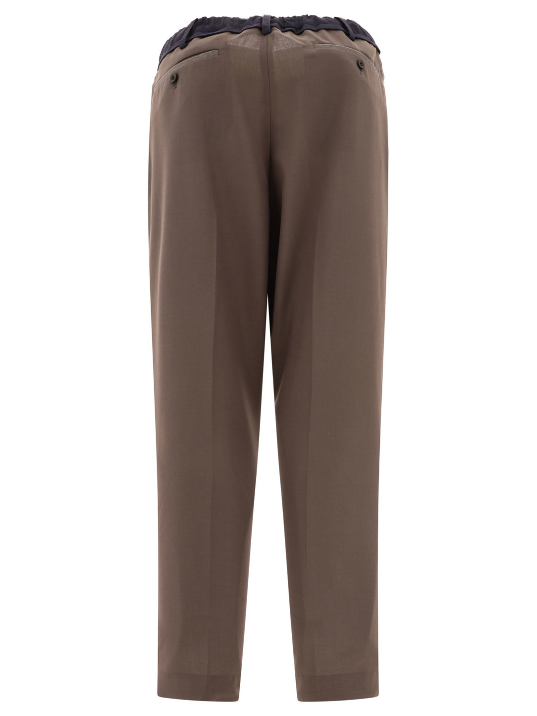 Sacai Tapered Drawstring Trousers - Green | 34b7a849b93229cb751b20ce12c2398aa2c255b3