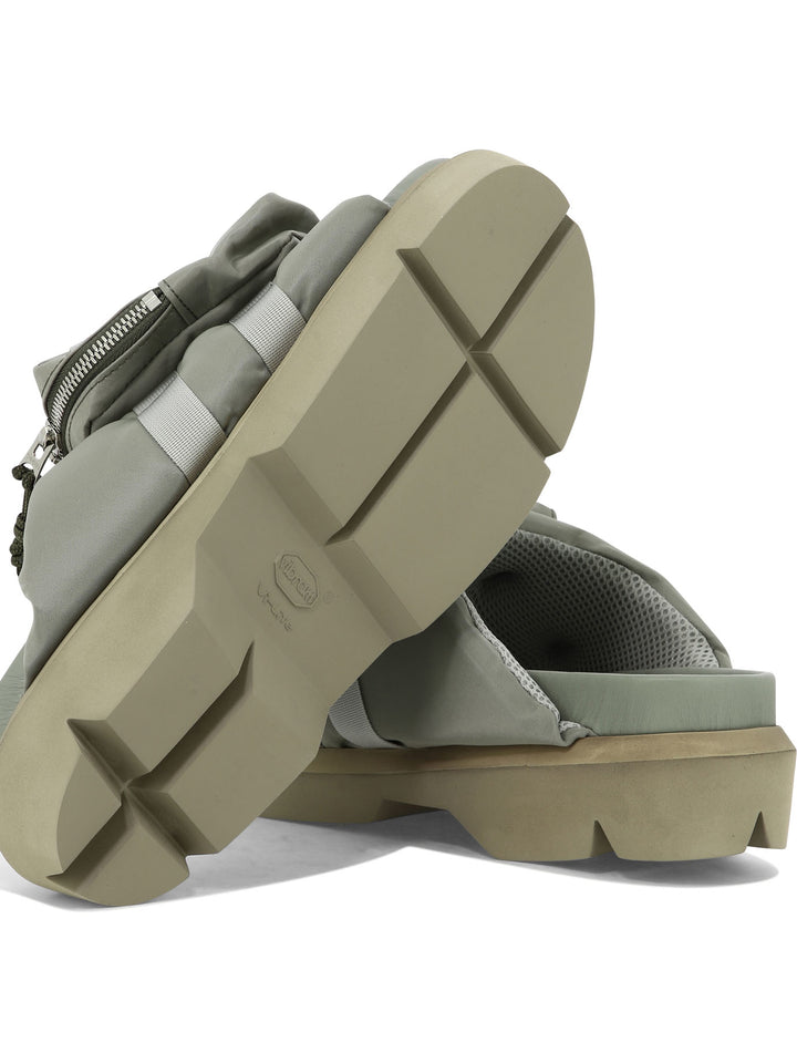 Sacai Pocket Sandals - Green | 3b51d581fe1634e14a15514633921d6fd049dd58