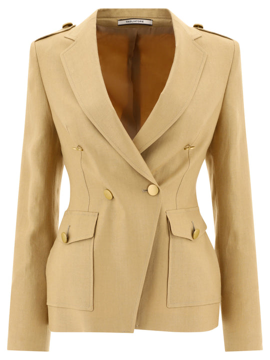Darlene Jackets And Coats Beige