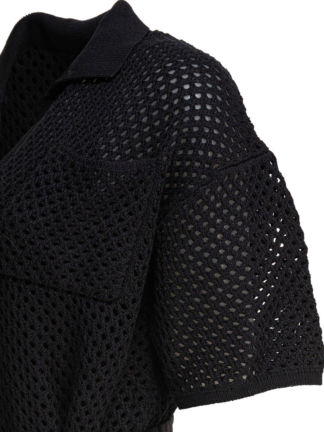 Brunello Cucinelli Abito All'uncinetto Con Cintura Dresses - Black | 1a0bf9efdd9face8ba8bd8e359e0506df89b361c