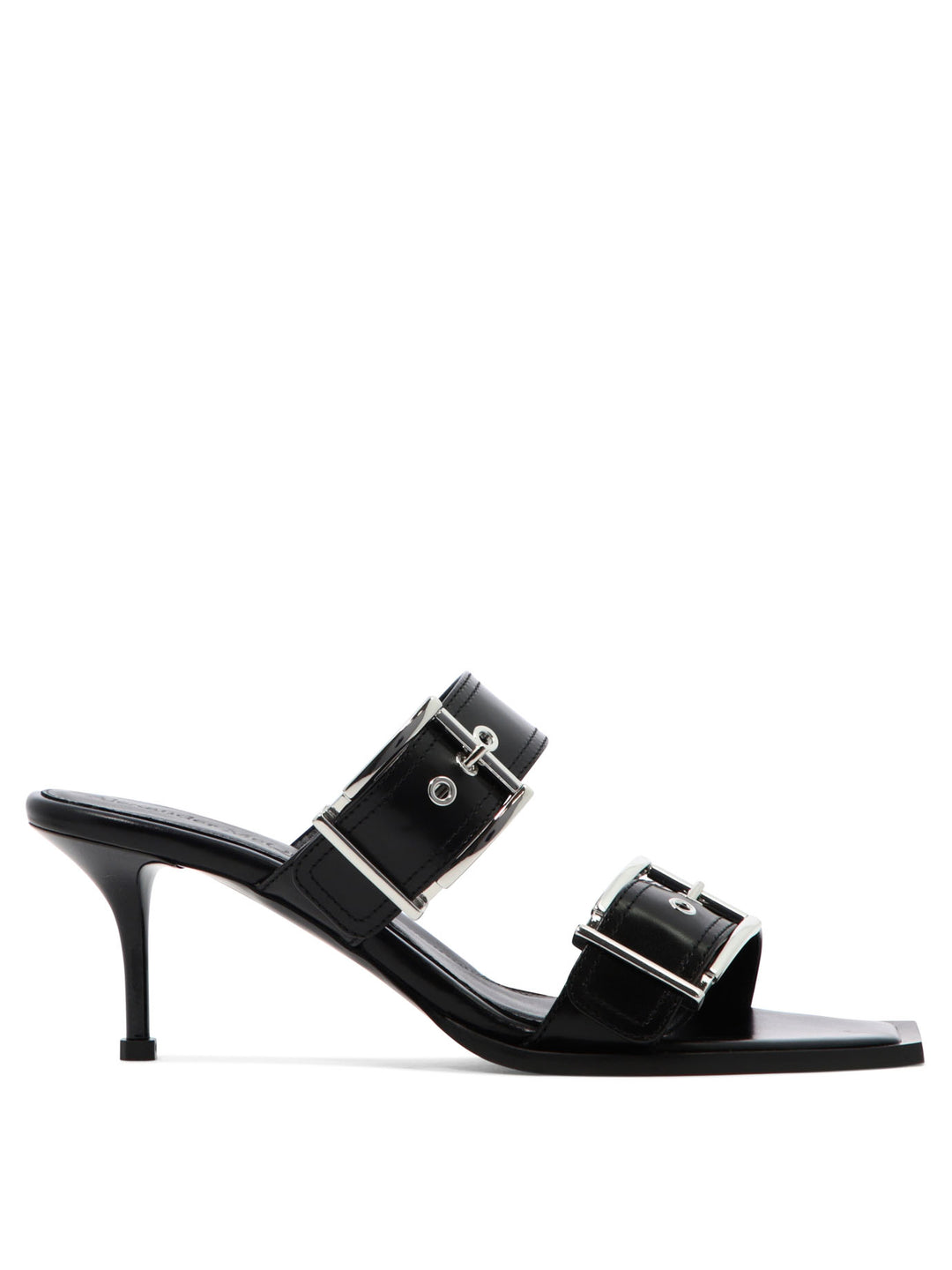 Alexander Mcqueen Boxcar Sandals - Black | 09be479c5112bebaacc754a4fa79e4df456a8c93