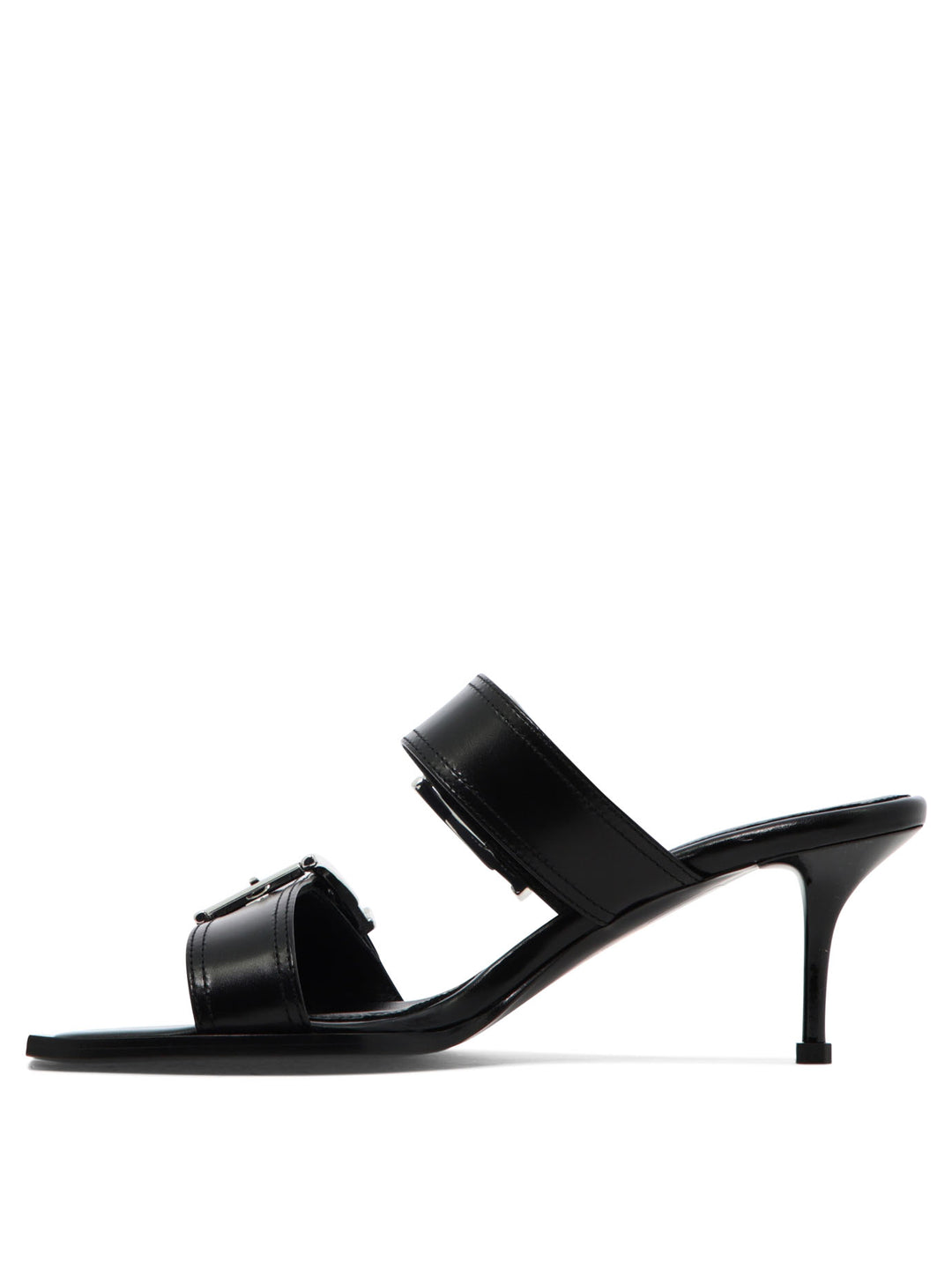 Alexander Mcqueen Boxcar Sandals - Black | 963d66a59ad153744de9d415e8e178744adf9a4f