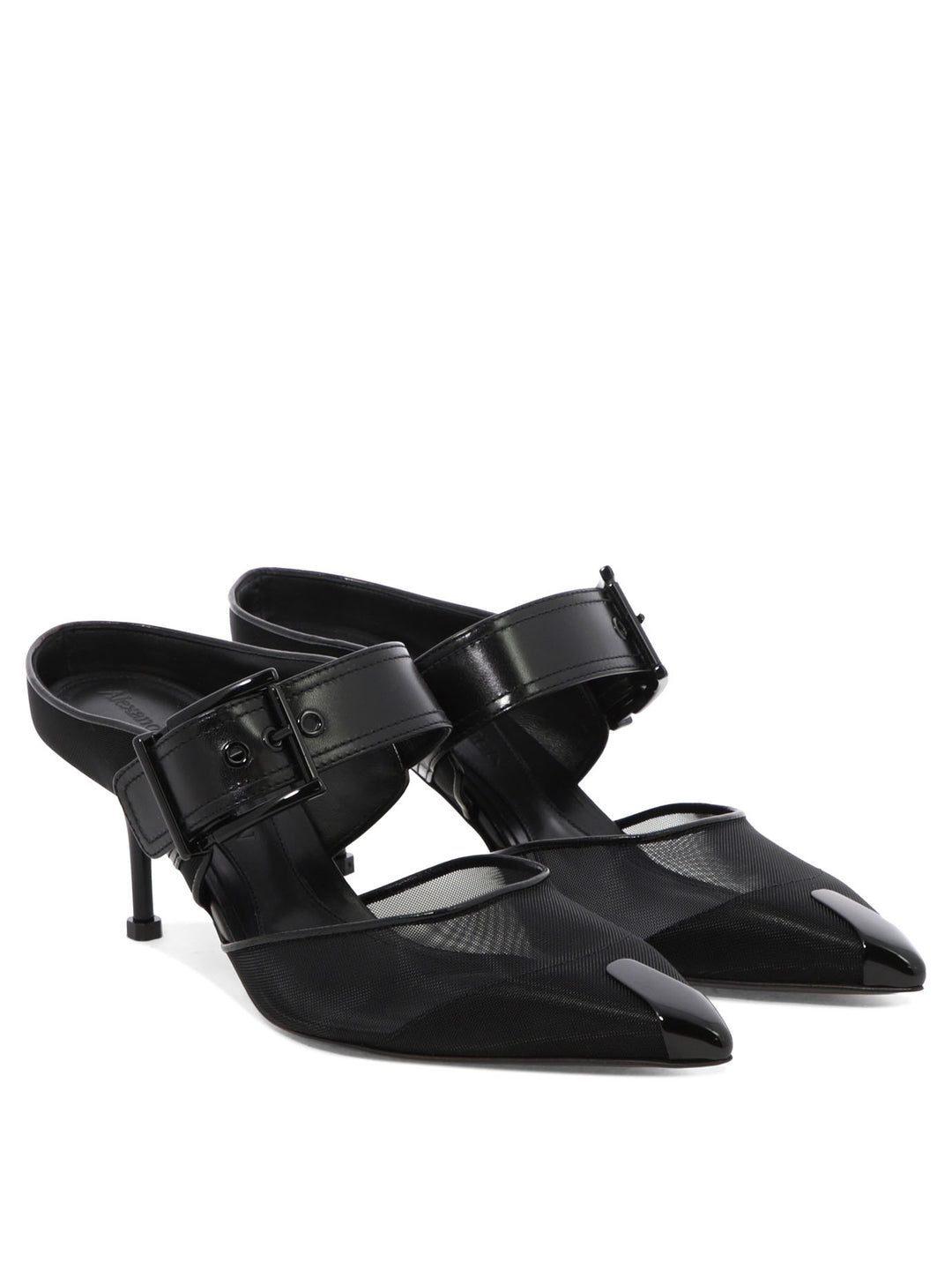 Alexander Mcqueen Punk Heeled shoes - Black | 86db01a717783ecc257082618e425efa53c3f731