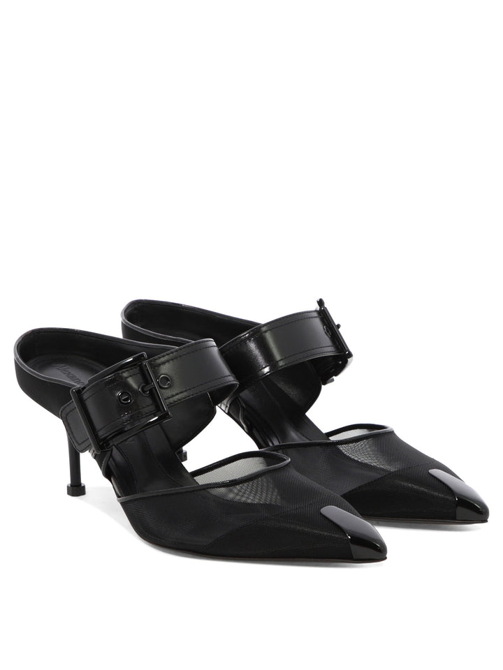 Alexander Mcqueen Punk Heeled shoes - Black | 86db01a717783ecc257082618e425efa53c3f731