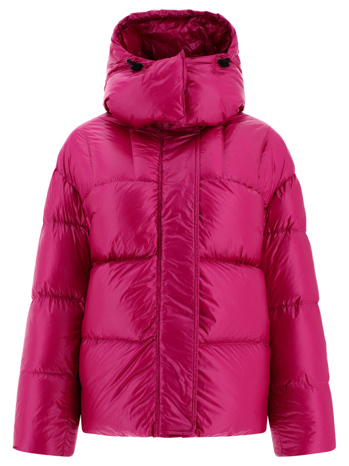Aspesi Giacca Imbottita Con Cappuccio Staccabile Jackets and Coats - Fuchsia | 6d5e0263f66a6e084ba319fc27dc6443963d349d
