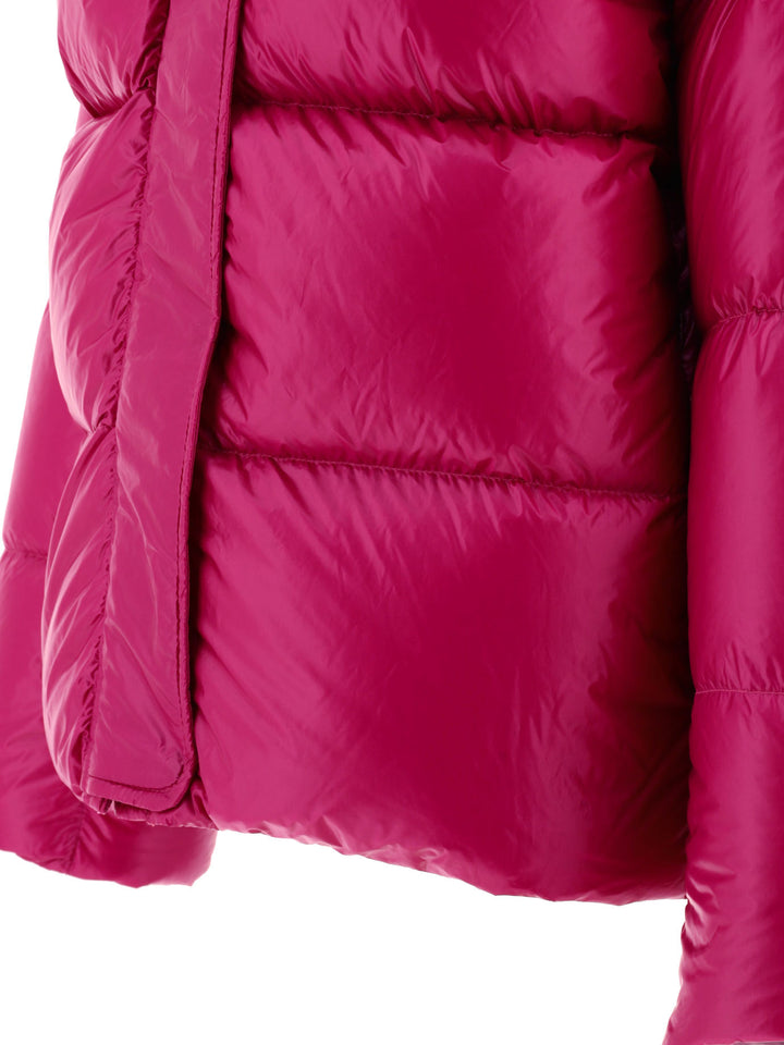 Aspesi Giacca Imbottita Con Cappuccio Staccabile Jackets and Coats - Fuchsia | ee8fa23374ff6d6902785ac818f4bab6e0f37286