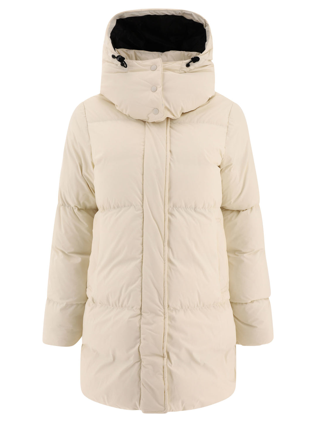 Aspesi Giacca Lunga Con Cappuccio Jackets and Coats - White | 0762f1e4046e215c779a0b39170ef44d30c5aae6