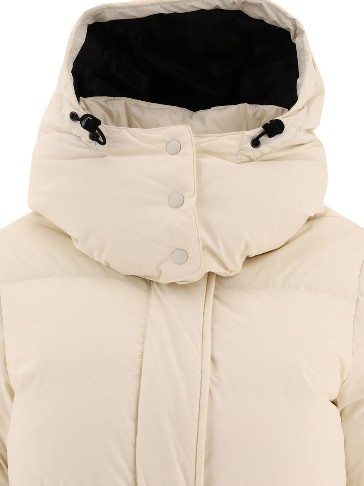 Aspesi Giacca Lunga Con Cappuccio Jackets and Coats - White | c558b0a1f480a1e7fa285aaebaae69b923d38773