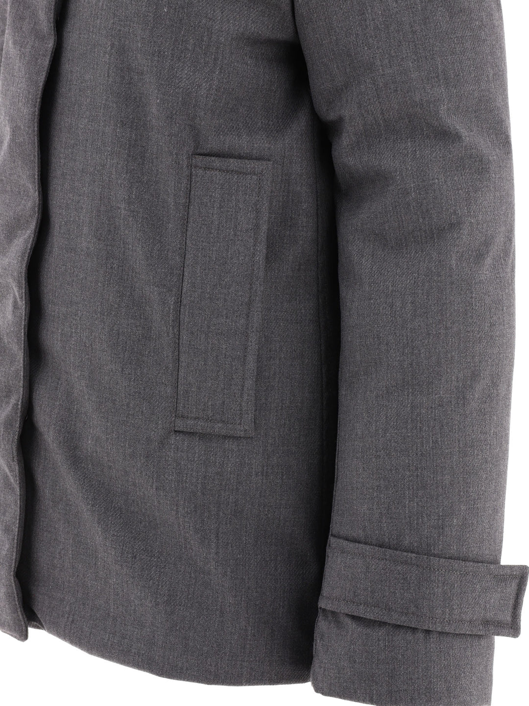 Aspesi Giacca Con Collo Alto Jackets and Coats - Grey | fbc0fc9277b03bdb2e98779459a07d566b624aad