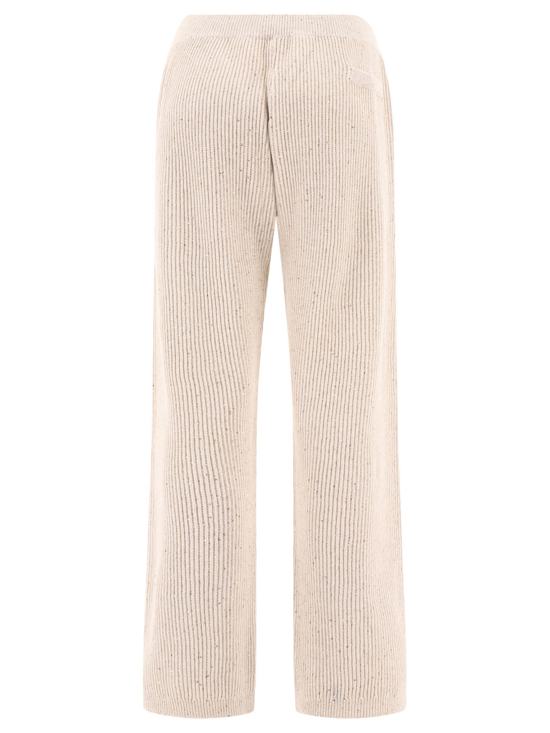 Brunello Cucinelli Pantaloni A Coste Impreziositi Da Paillettes Trousers - Beige | 4980c9944331c68e6d745b17712832bee68fa7b3