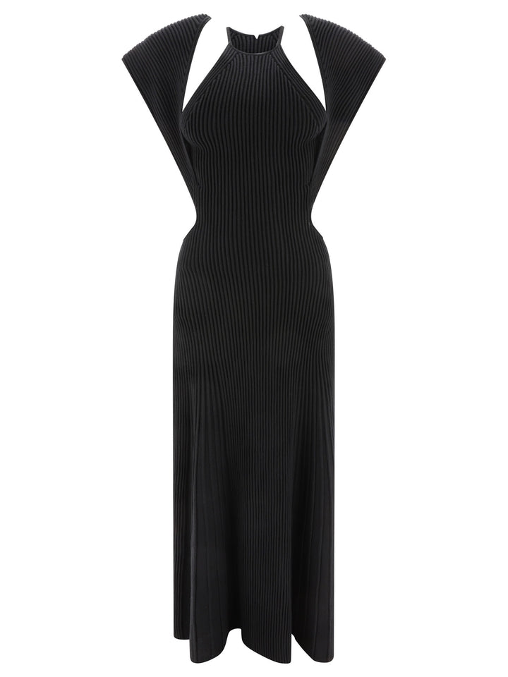Chloé Abito Maxi Con Dettagli Cut-Out Dresses - Black | c775af60c9503338ef9264b7f34ef3ea23ff65c6