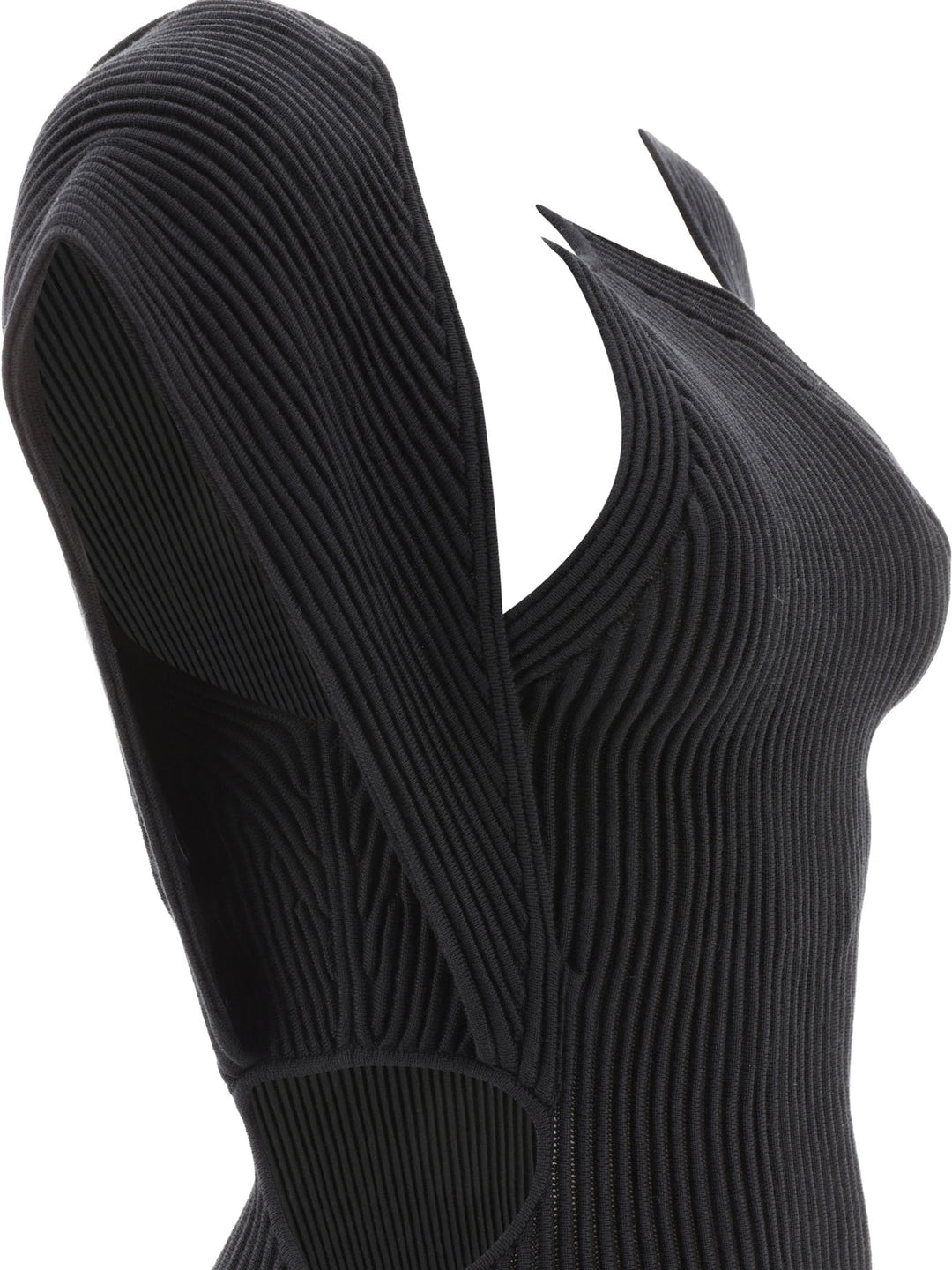 Chloé Abito Maxi Con Dettagli Cut-Out Dresses - Black | 960a1e54c8333720c15b4d16113b656686e1f1ab