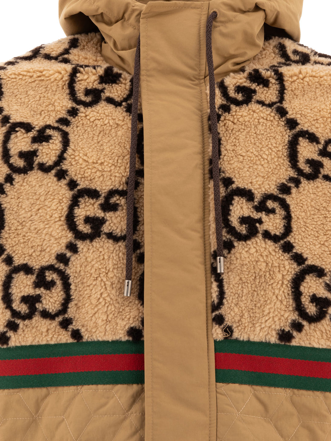 Gucci Jacquard Gg Jackets and Coats - Brown | 70d9d615d76e53d64f57195a33db5779c15e22b4