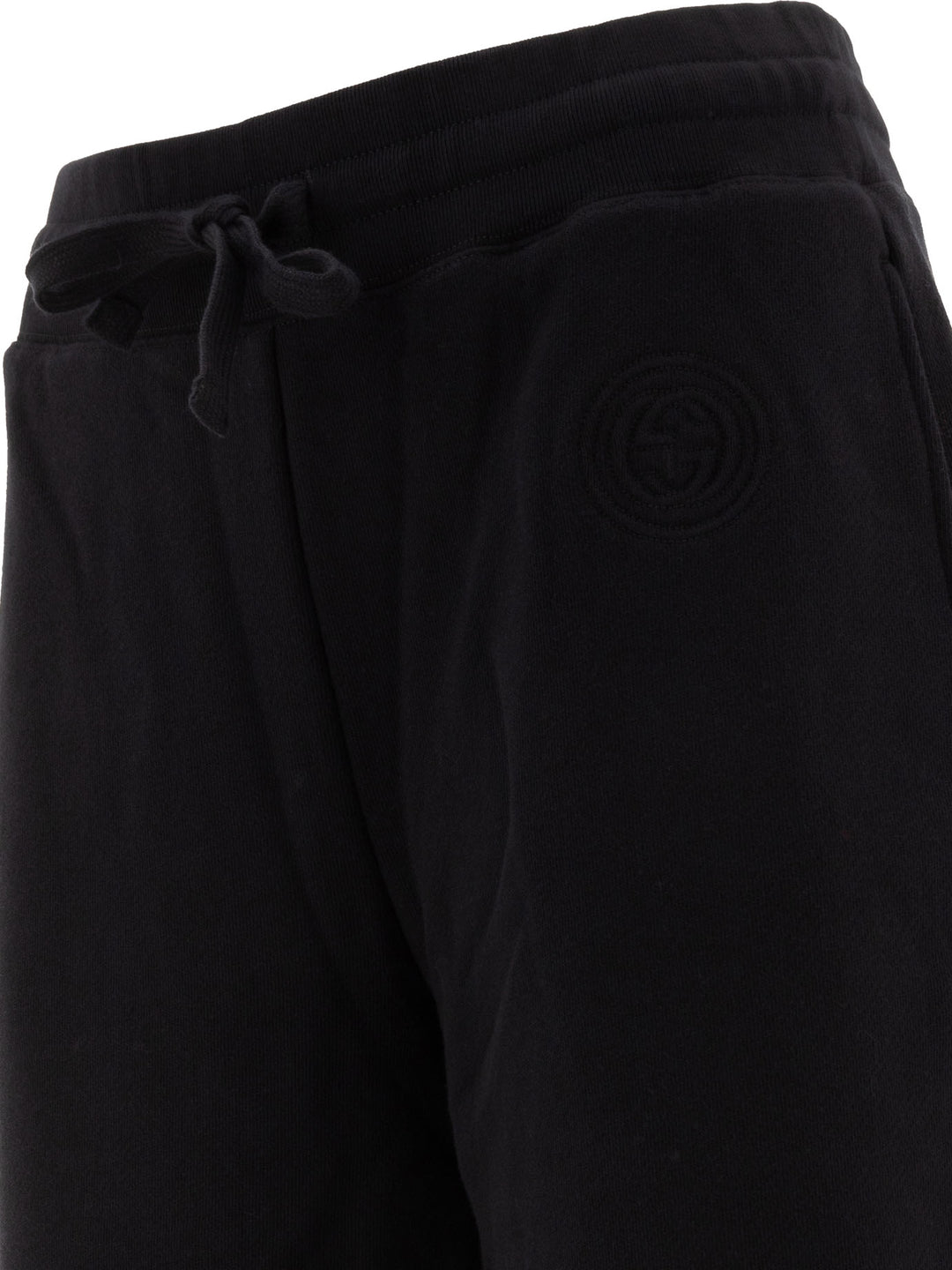 Gucci Pantaloni In Jersey Di Cotone Con Ricamo Trousers - Black | e293397e03a9c5fc52ea95d8b79b69aaa564e4d4