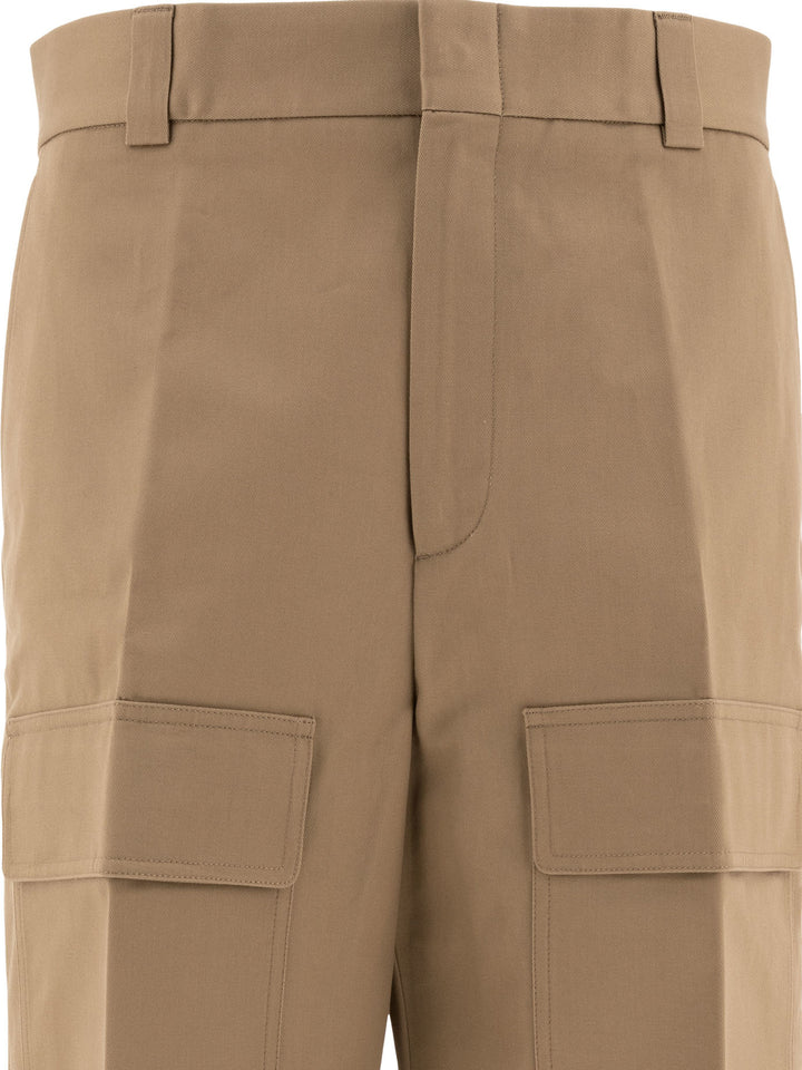 Gucci Pantalone Cargo A Gamba Larga Trousers - Beige | 6a861ad8145483322180b878061517dab2d2e5b5