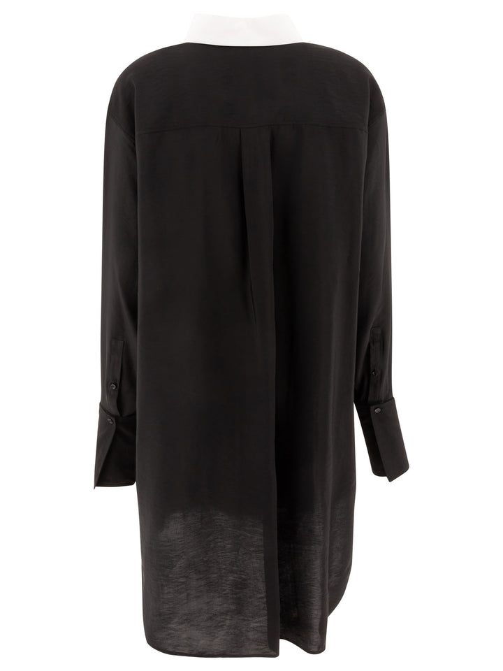 Loewe Abito Chemisier Dresses - Black | 47ef17206d6ac0a6f09d4fb6b7b9391ab688dfdd