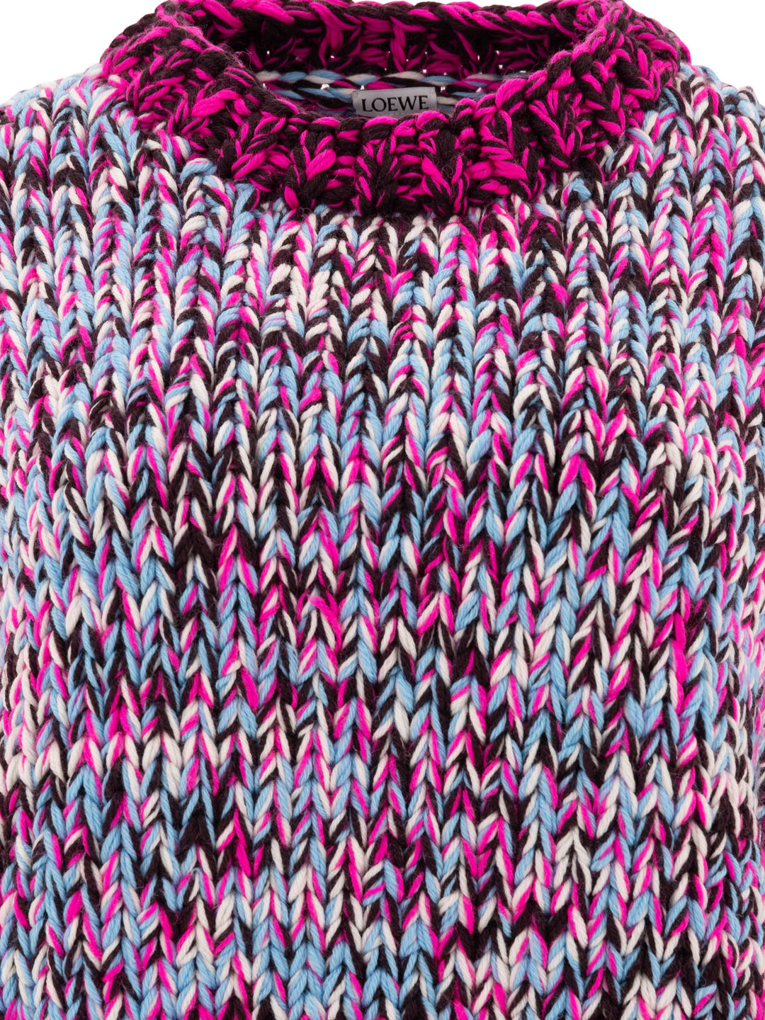 Loewe Maglia In Lana Knitwear - Pink | 4dba36502a1179efee16bdd1d69ff1b16580e4f2