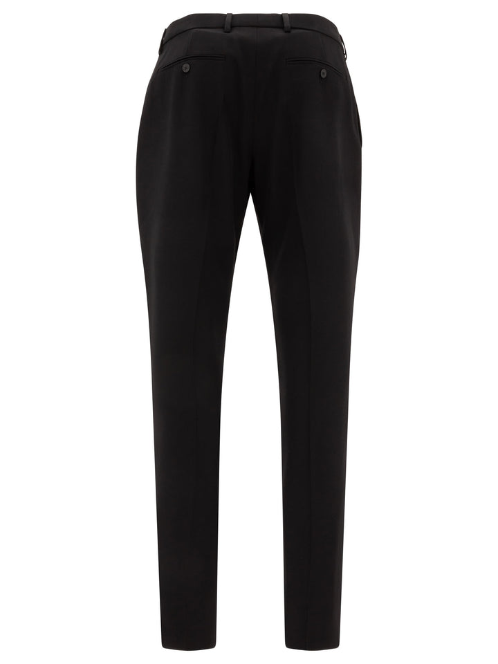 Saint Laurent Pantaloni Slim- Fit Trousers - Black | 3733b0d19f59eb2c5f01558c8f68832704755017
